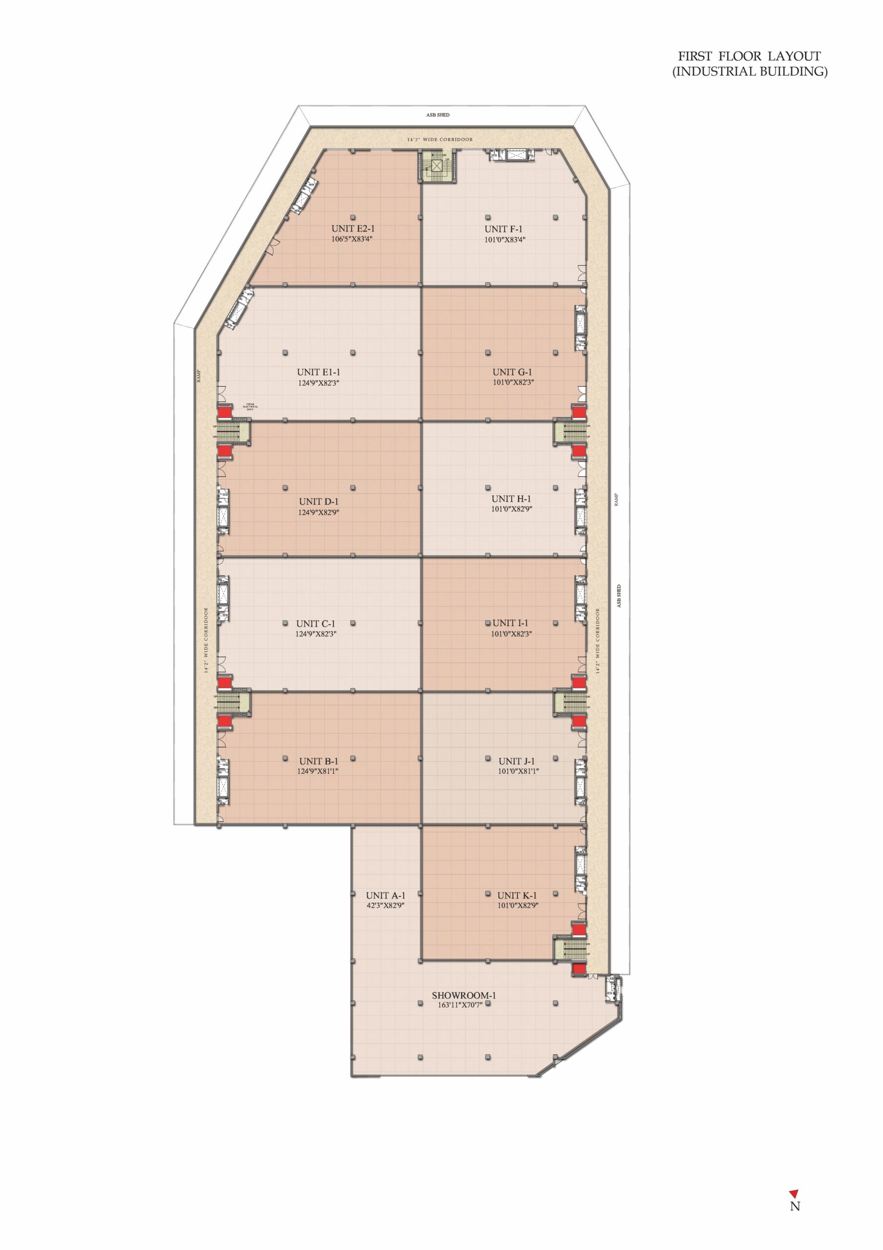 Merrill Logistic Park Floor Plan